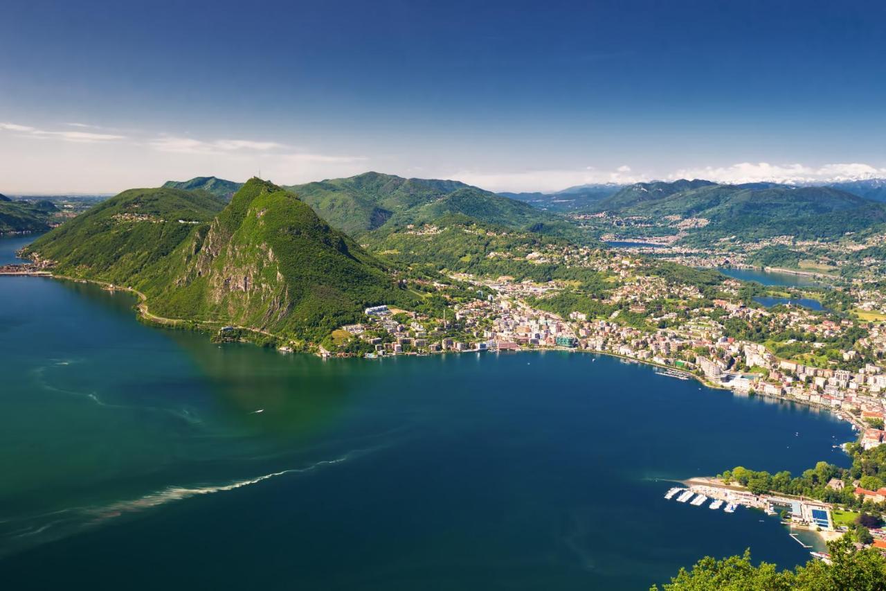 Panoramic Penthouse Apartment Lugano Exterior photo