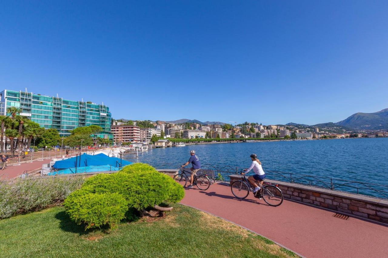 Panoramic Penthouse Apartment Lugano Exterior photo